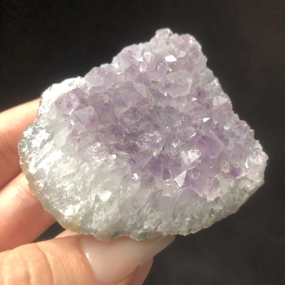 Natural Raw Purple Amethyst Crystal Cluster - Picture 2 of 6
